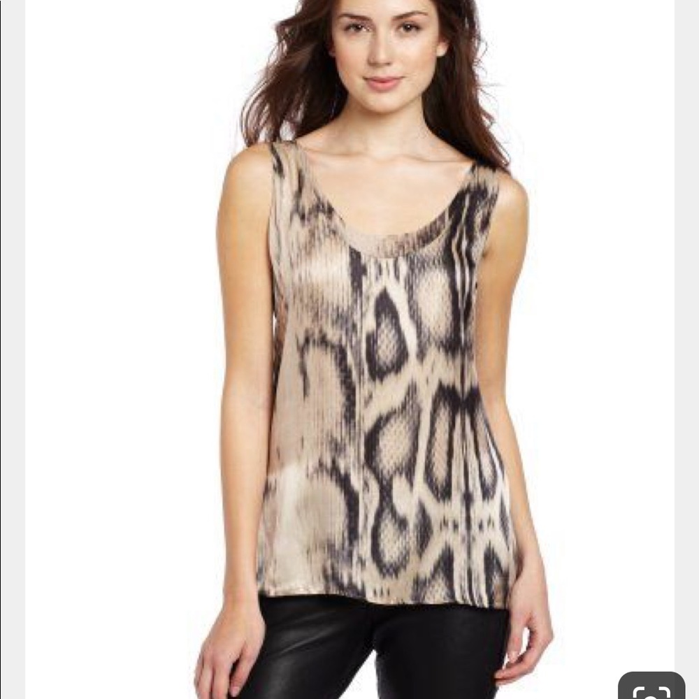 Addison Pico Edge Tank in Snake Print!  NWT!